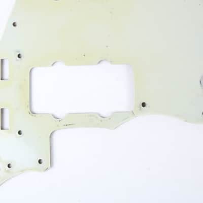 1963 Vintage Fender Jazzmaster Tortoiseshell Pickguard w/Original Metal Shield USA 1960s Pre-CBS L-Series image 6