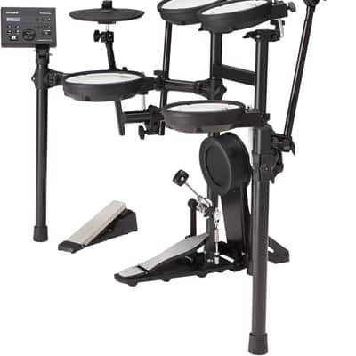 Roland TD-07KV V-Drum Kit with Mesh Pads - Black image 3