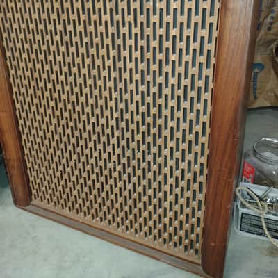 JBL 15 Horn D130 15 Inch Speaker LE 175 Driver With A Potato Masher Horn Crossover Is An N 1200 1960 TO 1975 Wood image 1