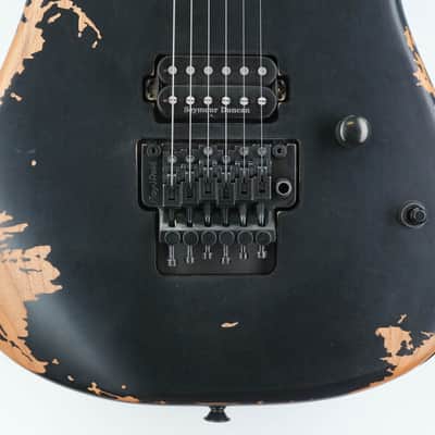 Charvel Pro-Mod Relic San Dimas Style 1 HH FR PF Weathered Black image 3