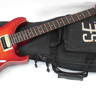 2008 Paul Reed Smith PRS SE Custom 22 • Sunburst Flametop • PRS Bag image 1