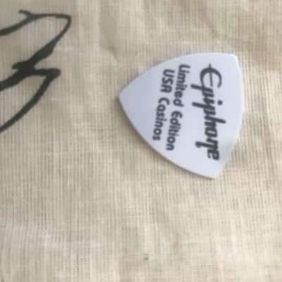 Epiphone Casino Lennon Revolution Gold Grovers, Case Candy and Mods image 8