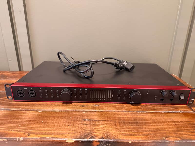 Focusrite Scarlett 18i20 4th Gen USB Audio Interface 2024 - Present - Red image 1