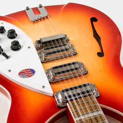 Rickenbacker 1993 Plus Semi-Hollow Electric Guitar - Fireglo image 5