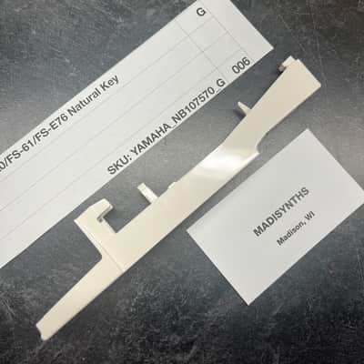 ORIGINAL Yamaha/Korg Replacement G Key (NB107570) for Yamaha DX7/DX5/DX9, SY77/SY85/SY99, Korg M1, Wavestation, Z1, etc image 3