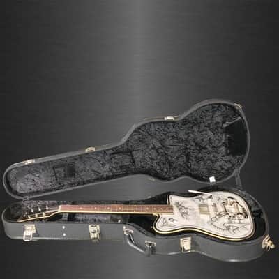 Duesenberg Alliance Johnny Depp Electric Guitar - Aluminium Top Plate image 7