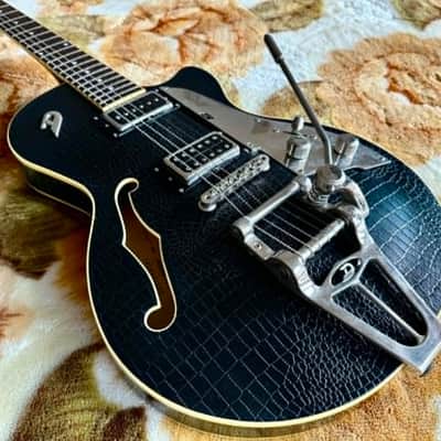 Duesenberg Starplayer TV Outlaw 2010s - Black Tolex image 5