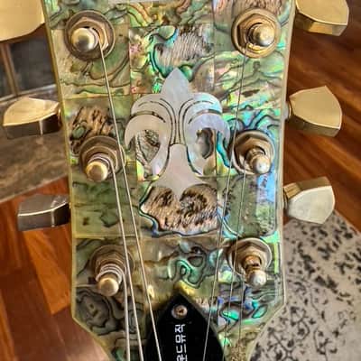 2000s IYV 'Antonio Tsai' Style | One-of-a-kind Les Paul Style w/ Abalone Inlaid Top (MINT!) image 7