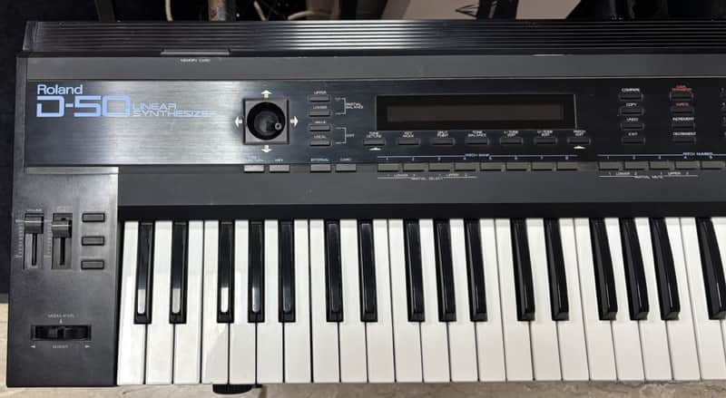 Roland D-50 A historic 16-voice polyphonic synthesiser from the ... image 1