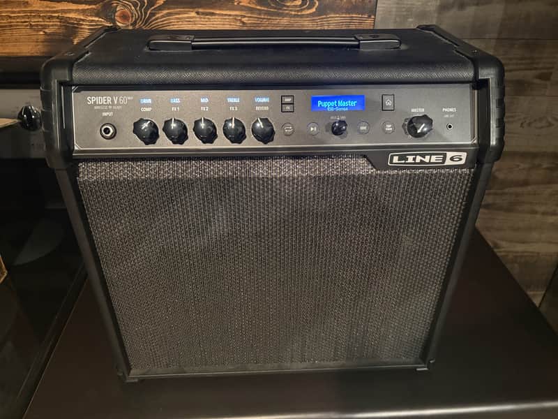 Line 6 Spider V 60 MkII 60-Watt 1x10" Digital Modeling Guitar Combo 2019 - 2021 - Black image 1