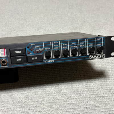 Simmons SDS 1000 5-Channel Drum Sound Module 1986 - Black image 3
