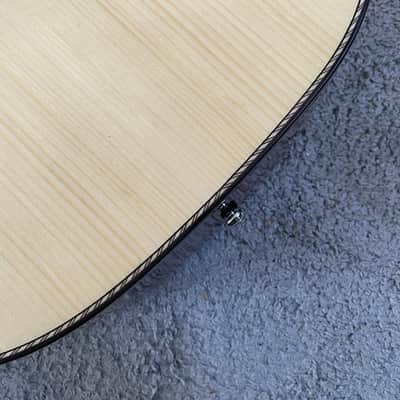 38 Inch Parlor Style Acoustic Guitar, Spruce Top Body, Mahogany Neck image 17