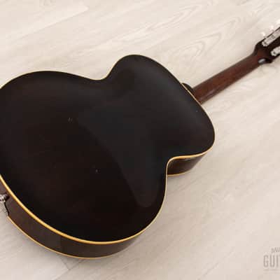1954 Gibson L-48 Vintage Archtop Acoustic Guitar w/ K&K Pickup, Case image 17