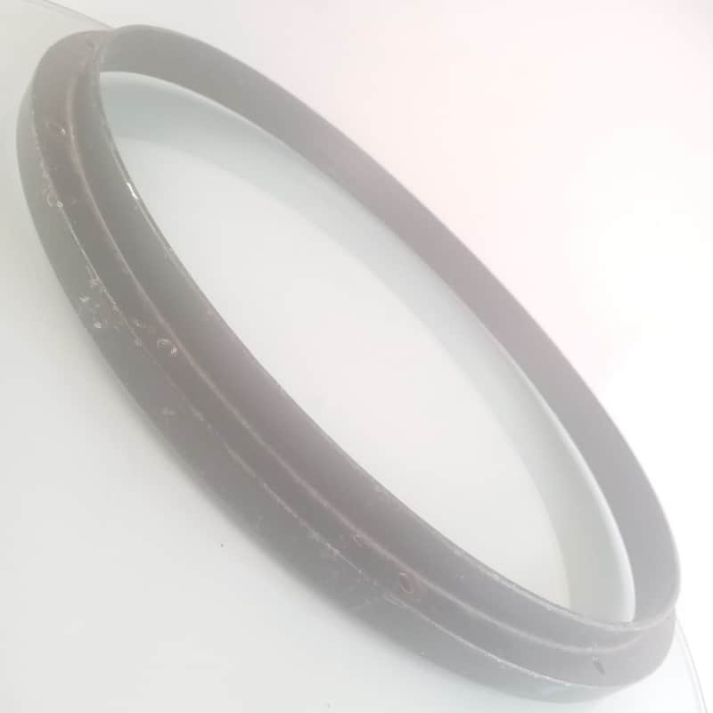 Yamaha 14"SFZ 12Lug 1.9lb Die-Cast Snare Drum Batter Rim/Hoop Marching Black Pow