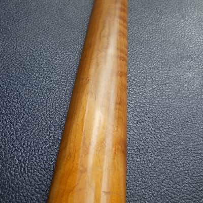 Rare Lefty! 1965 Fender Jazz Bass Neck With Tuners, Matching White Head Stock! 100% Original image 15