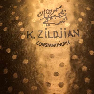 Zildjian 22" K Constantinople Thin Overhammered Ride (Demo Clip) image 4