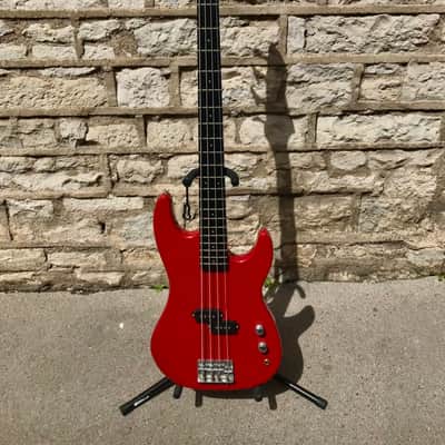 Basse vintage rouge Rockwood by Hohner LX 100 image 2