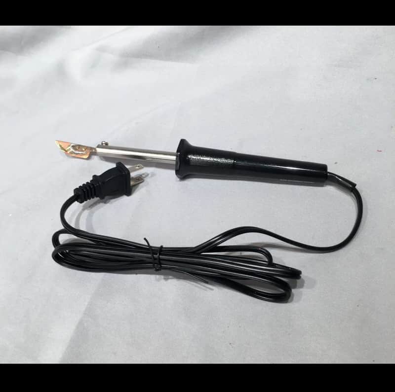 Heated electric accordion reed waxing iron image 1