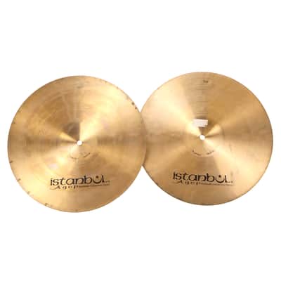 Istanbul Agop Traditional Medium Hi-Hat Cymbals 14 Inch image 3