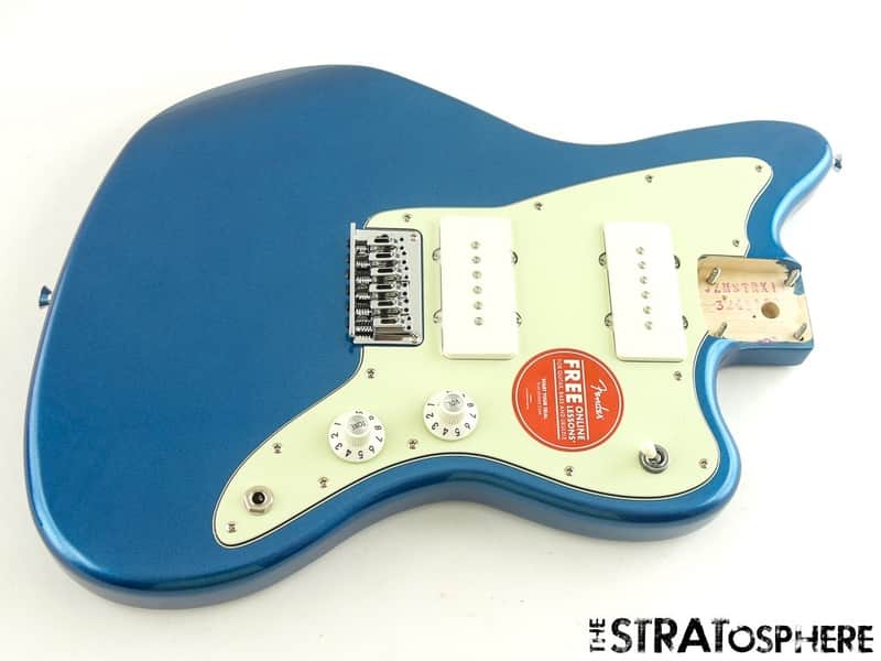 Fender Squier Ltd. Paranormal Jazzmaster XII 12 String LOADED BODY, Blue LPB image 1