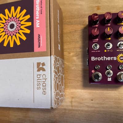 Chase Bliss Audio Brothers AM Dual Overdrive/Boost — Like New w/ Box & Accessories image 4