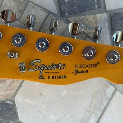 Vintage Fender TELECASTER Squire 1989-1990 -Maple Neck image 3