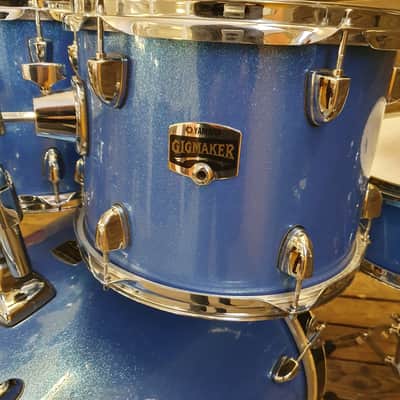 Drum Kit Yamaha Gigmaker, Blue Sparkle USED! RKYAM110223 image 3