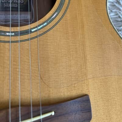 Yamaha CPX500 NT Acoustic-Electric Guitar with Molded Hardshell Case - Used image 8