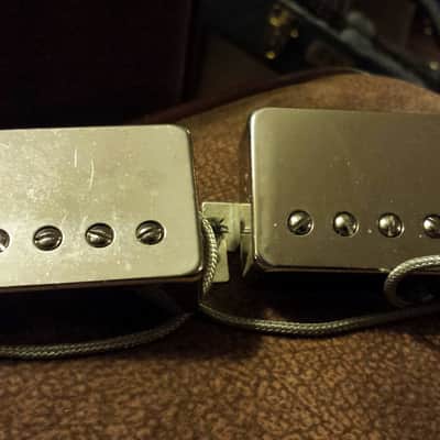 Tokai MKII PAF Humbucker alnico Pickups MIJ Love Rock 335 Japan Neck 7.6 Bridge 8.4 Ohms Cloth Wire image 1