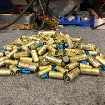 Large Lot Of Frako Vintage Capacitors- Studer A80 Marshall, Gibson image 1