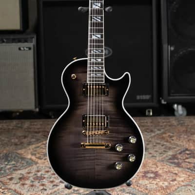 Gibson Les Paul Modern Supreme Electric Guitar - Transparent Ebony Burst with Hardshell Case image 4