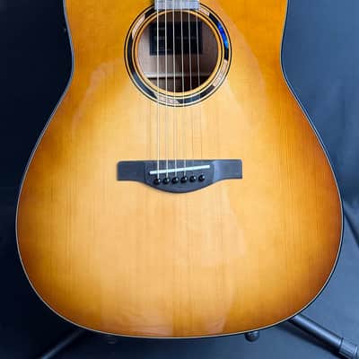 1970s Yamaha L-6 Vintage Dreadnought Acoustic Guitar Japan w/ Case