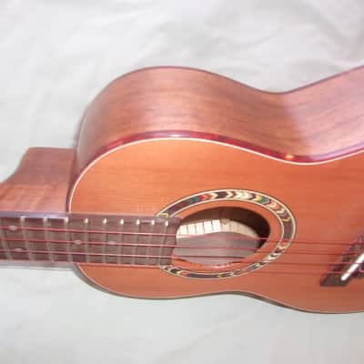 T. Mead Instruments Tenor Ukulele 2016 Walnut / Redwood image 3