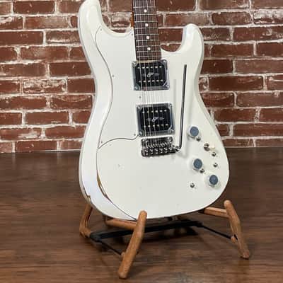 Fiam Guitars Mirari F5 2022 Aged White over Gold, by past Ronin luthier Izzy Lugo (Authorized Fiam Dealer) image 1