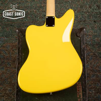 2026 Fender FSR Traditional 60s Jaguar Made in Japan MIJ Graffiti Yellow image 9