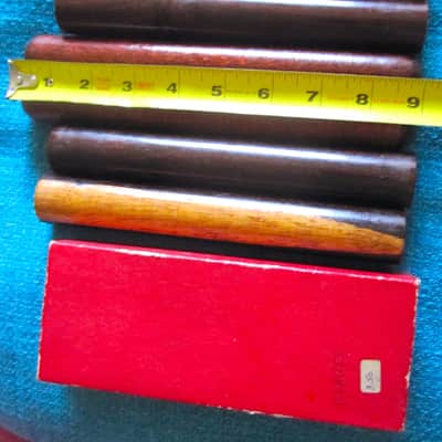 Claves Lot of 8 (4 Matching Pairs) image 3