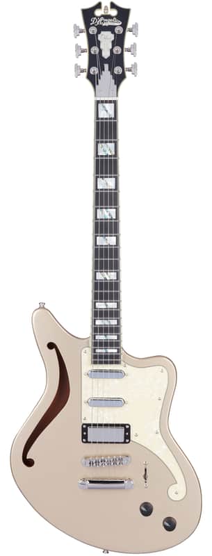 D'Angelico Deluxe Bedford SH Desert Gold w/Case image 1