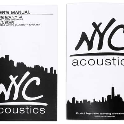 NYC Acoustics N10AR 10" Rechargeable Powered Speaker Bluetooth+Party Lights/Mic image 7