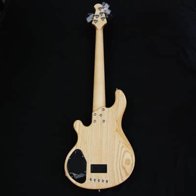 Lakland USA 55-94 Custom Deluxe 5 String Bass Quilted Redwood #7672 image 6