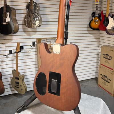 Fender Acoustasonic Standard Telecaster Acoustic-electric Guitar - Honey Burst & PLEK*D #048 image 15