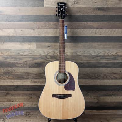 Ibanez PF50-OPN Dreadnought Acoustic Guitar, Open Pore Natural Finish image 7