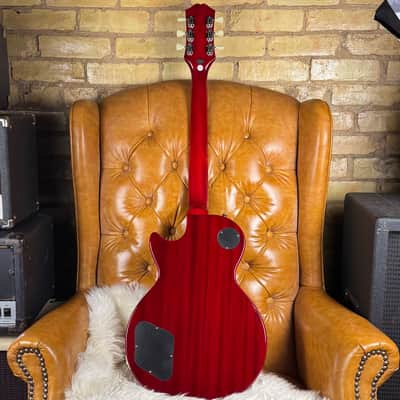 2020 Epiphone Les Paul Standard 50s Heritage Cherry Sunburst Electric Guitar W/ Roadrunner Gigbag! image 2