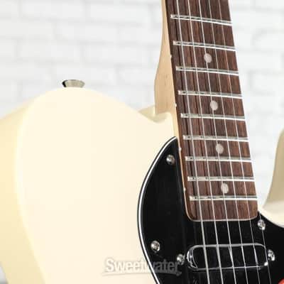 Squier Affinity Series Telecaster Thinline Electric Guitar - Olympic White with Laurel Fingerboard (TeleTLAFOWd1) image 6