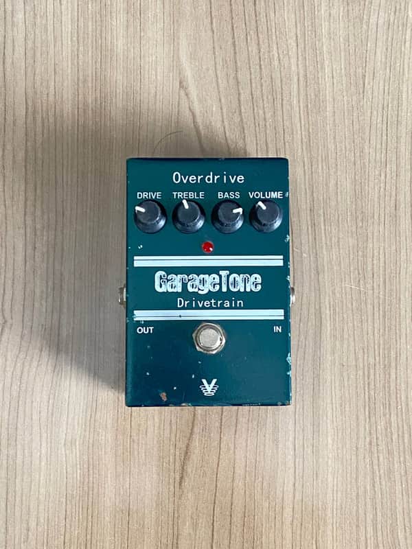 Overdrive Garage Tone Drive Train Green Pedal visual Sound image 1