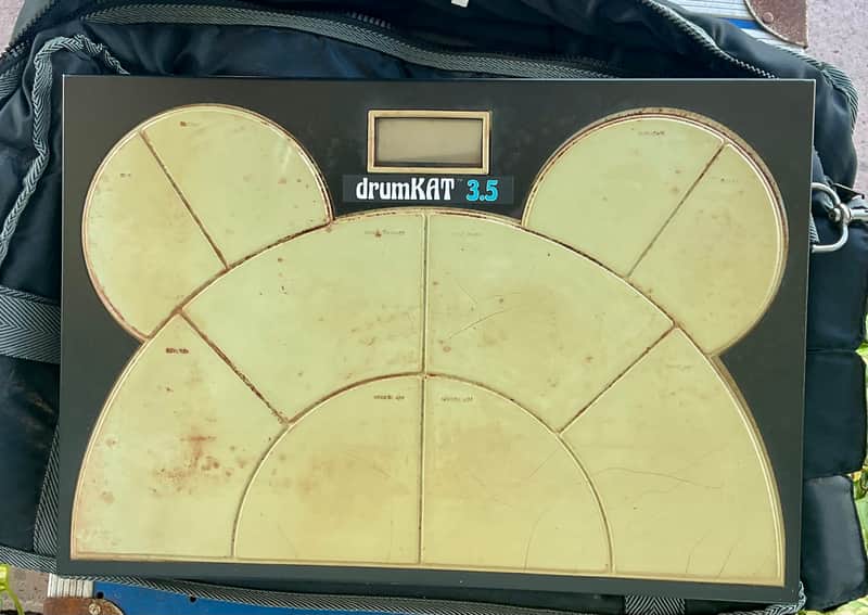 drumKAT 3.5 MIDI Drum Pad Controller w/ Footswitch, Sustain Pedal & Rok Sak Cases image 1