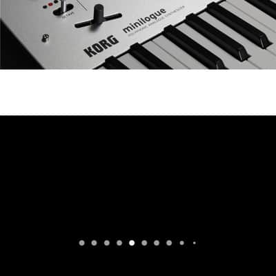 Korg Minilogue 4-Voice Polyphonic Analog Synthesizer 2016 - Present - Silver image 6