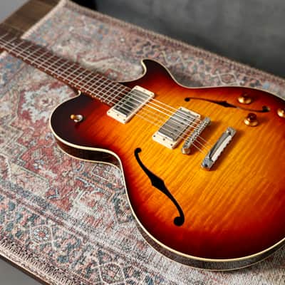 Collings  SoCo 15” Carved Maple Top 2016 - Dark Cherry Burst / Lollar LW Imperials image 8