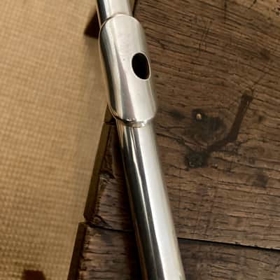 Armstrong Eb flute, RARE "Soprano Flute" silver image 9
