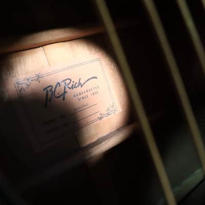 B.C. Rich BW-3000 Grey Burst Acoustic Guitar imagen 24