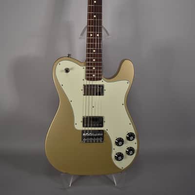 2017 Fender Chris Shiflett Telecaster Deluxe | Shoreline Gold Finish W/OHSC image 2